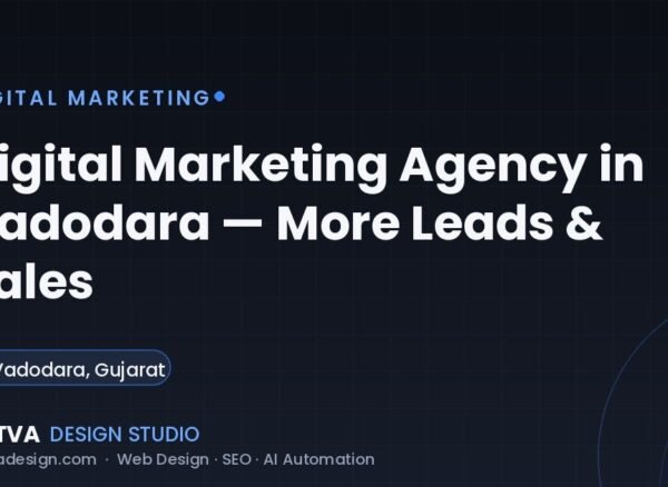 Digital marketing agency in Vadodara — Satva Design Studio lead generation services