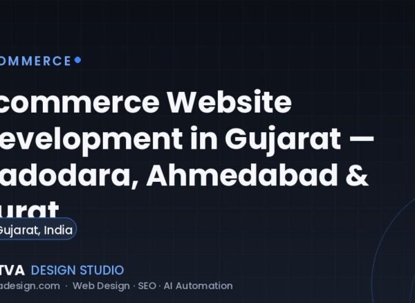 Ecommerce website development in Gujarat — Satva Design Studio online stores